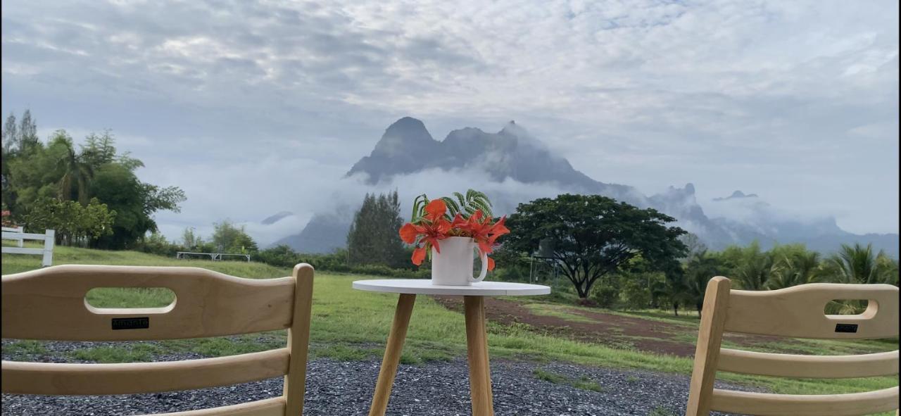 ไร่วิวทิวเขา ลานกางเต็นท์ ฟาร์มสเตย์ Ban Nong Tum Dış mekan fotoğraf